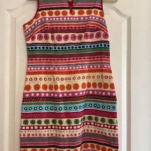 Talbots Multicolor Patterned Mini Dress